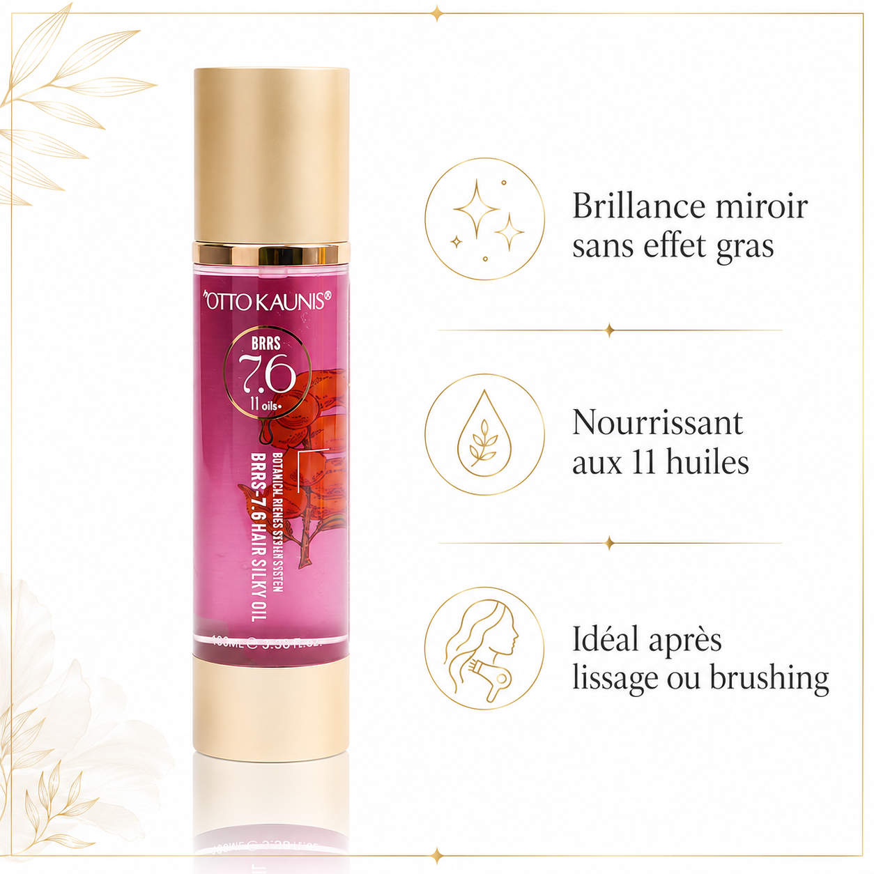 Sérum Glossy 7.6 — texture & ingrédients · C-Line Beauty