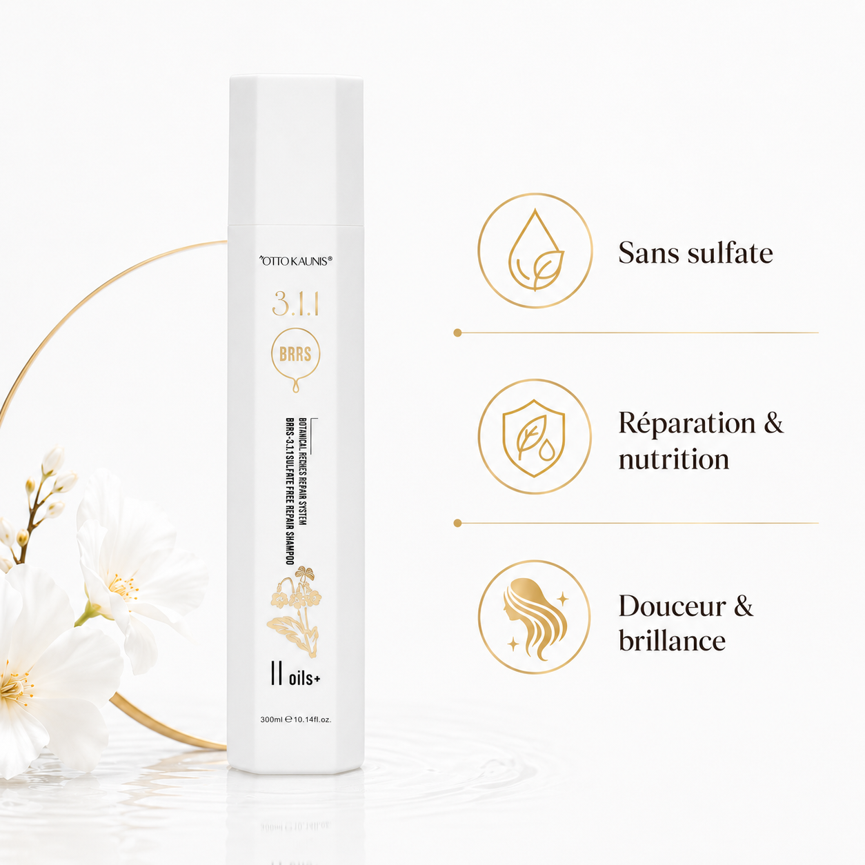 Shampoing Réparateur Sans Sulfate · C-Line Beauty
