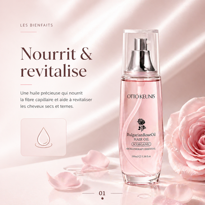Huile de Rose Bulgare — résultat brillance · C-Line Beauty
