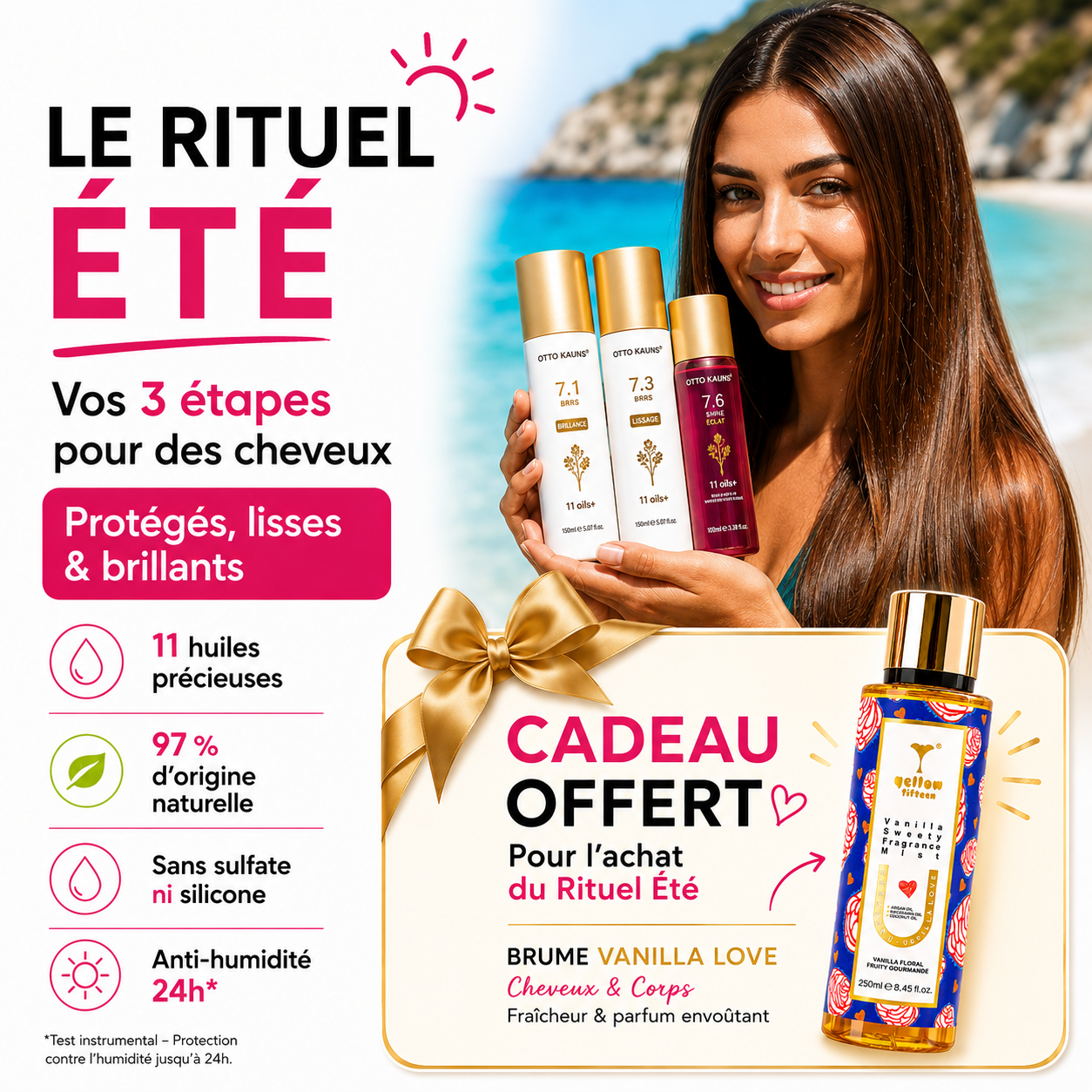 Rituel Été — Anti-Frizz & Brillance