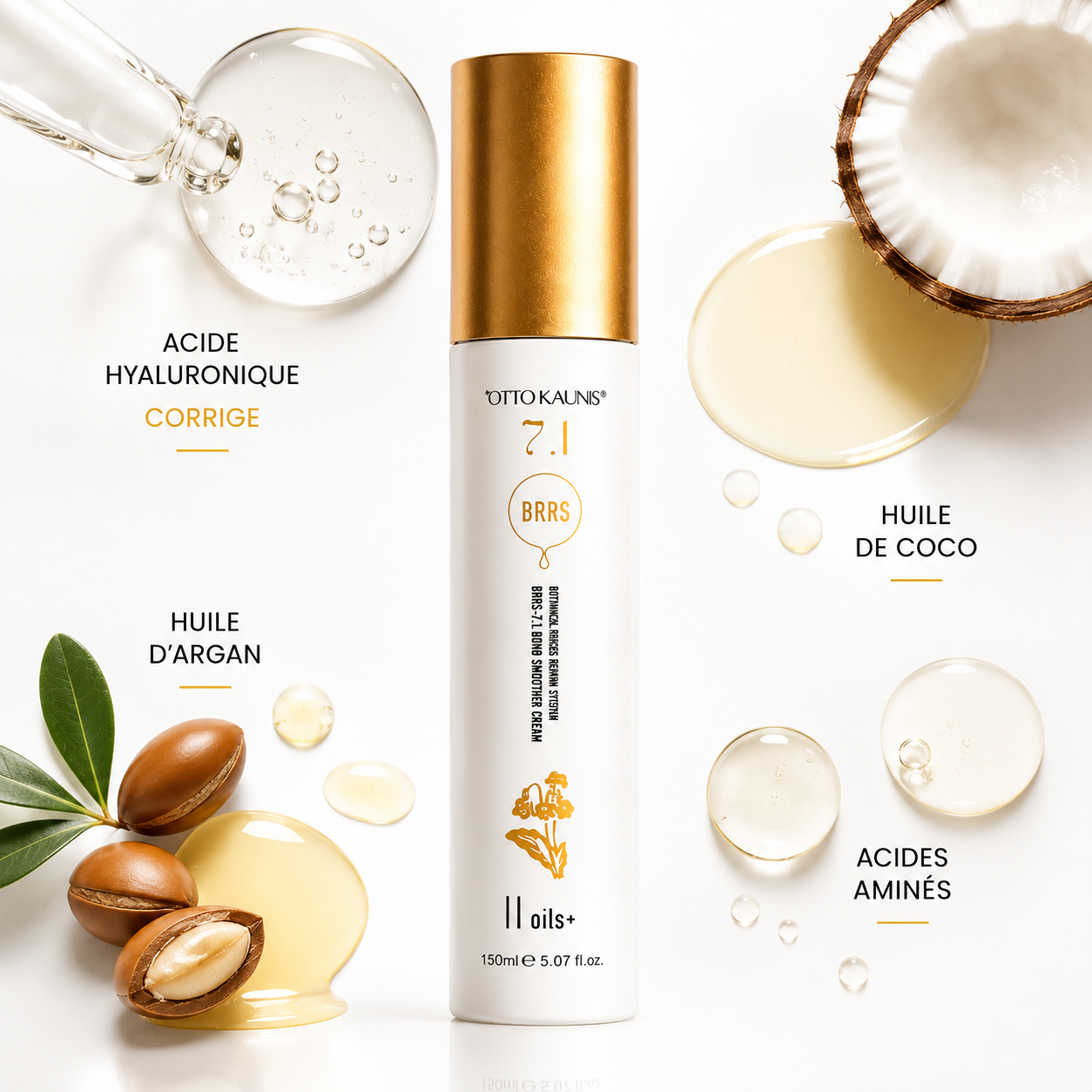 La Crème Coiffante Sans Rinçage — Anti-Frisottis