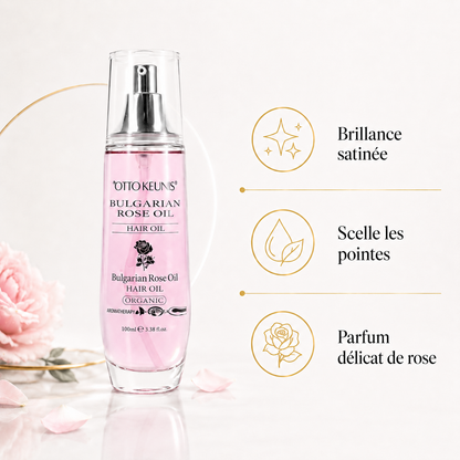 Huile de Rose Bulgare — packaging · C-Line Beauty