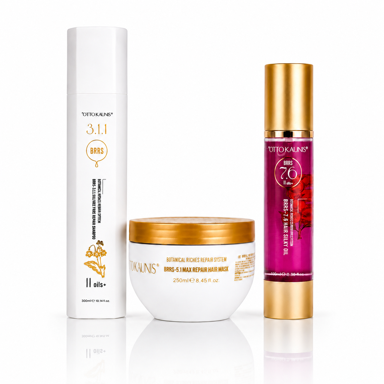 Routine Glossy — le trio réparation et brillance · C-Line Beauty