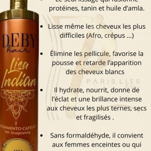 Lissage Au Tanin Deby Hair Lisa Indian 1L